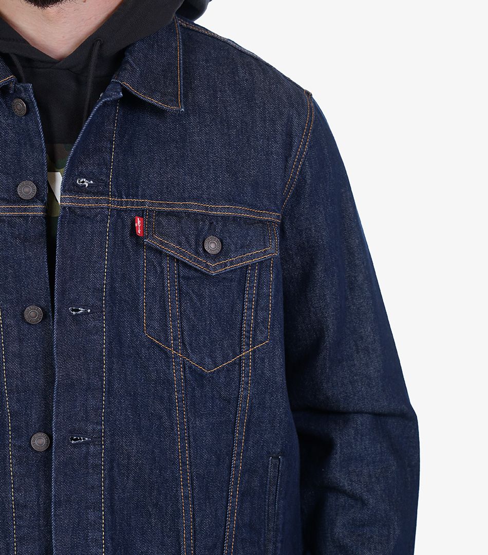 Levi's sherpa store trucker rockridge