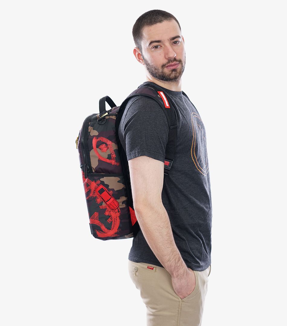 NASCAR Sprayground Camo Backpack