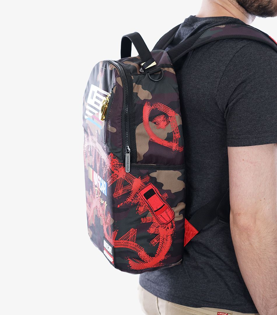 NASCAR Sprayground Camo Backpack