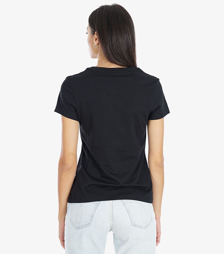 Calvin Klein Distorted Ck Iridescent Tee Casual