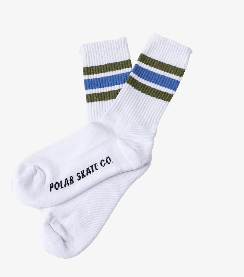 Polar Skate Stripe Socks