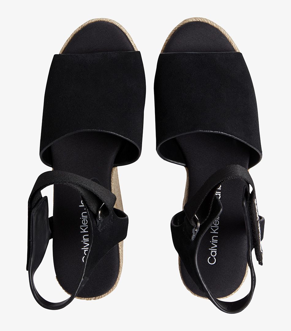 Calvin Klein Wedge Sandal Ankle Clip Su